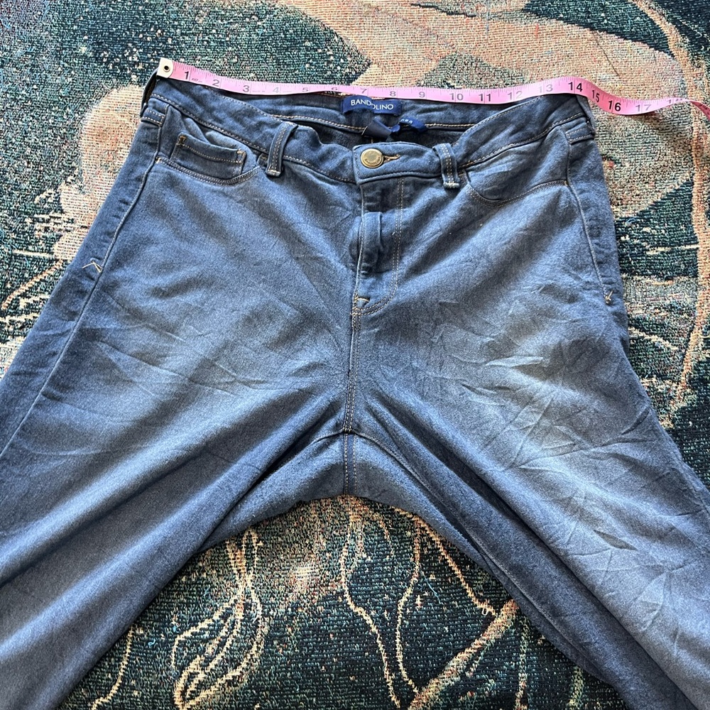 Bandolino Thea Jeans Women’s Size 10 Light Wash Blue High Rise Skinny Stretch - Picture 14 of 17